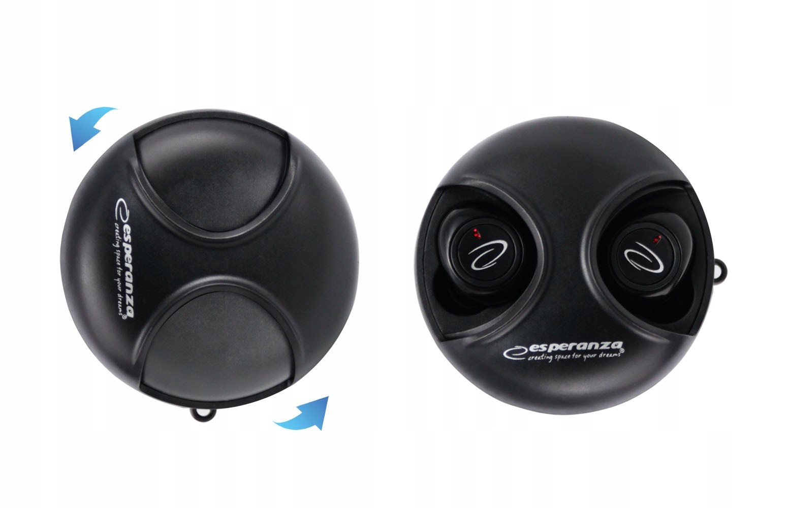 Esperanza Słuchawki Douszne Bluetooth Tws Aries EH228K