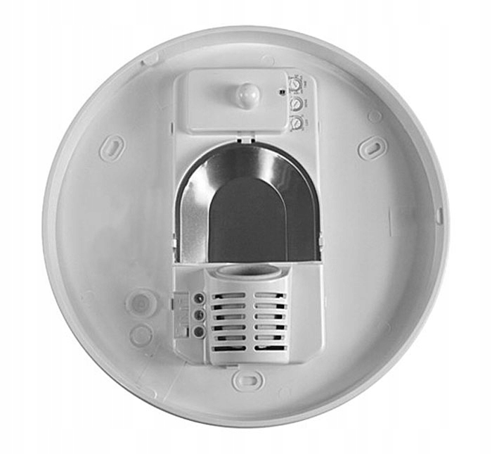 Plafon Kader 1xE27 max25W PC+PMMA IK05 Ø270mm mikrofalowy czujnik ruchu Marka Bowi