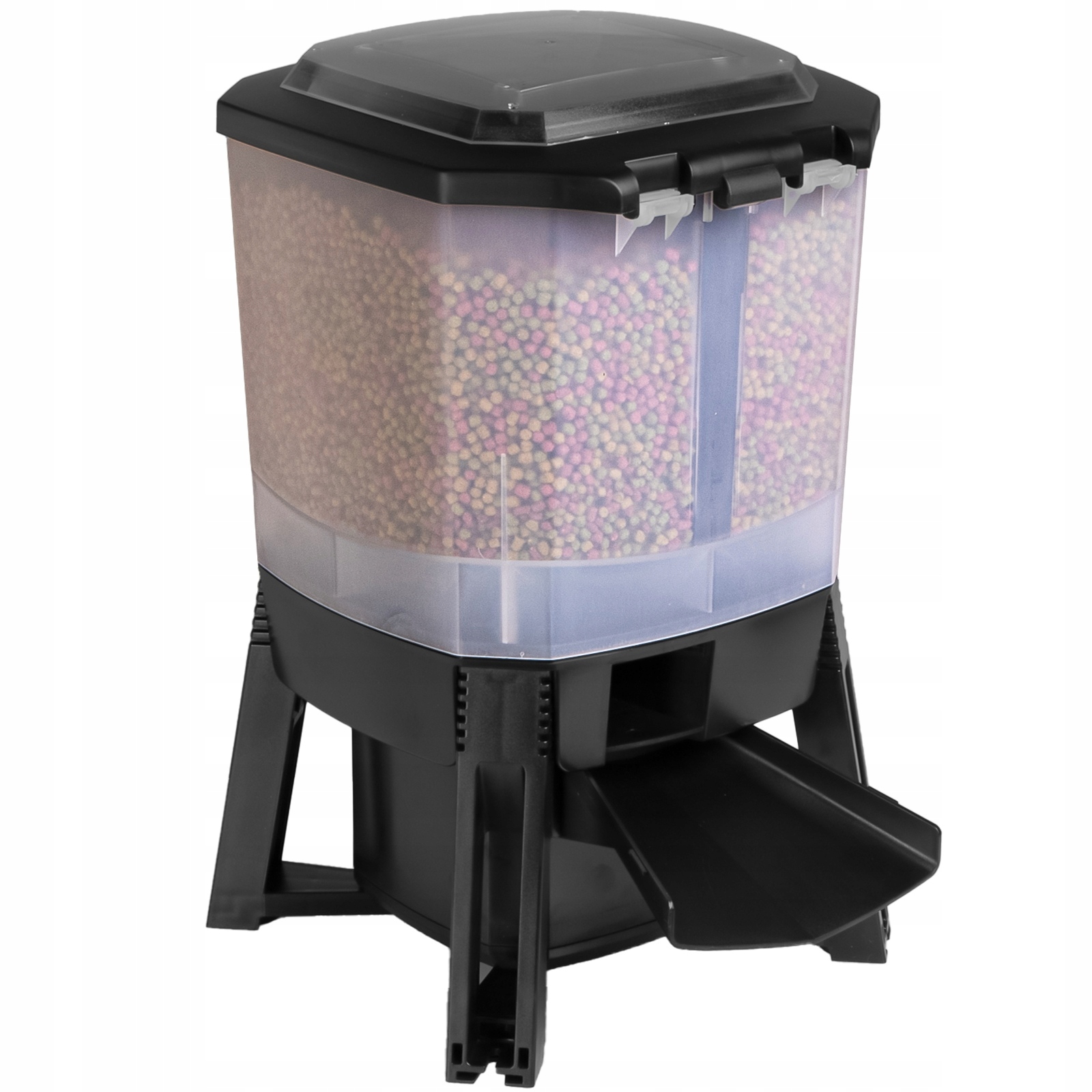 Levně Robustní Automatické Solární Krmítko Do Jezírka Sunsun CFF-206