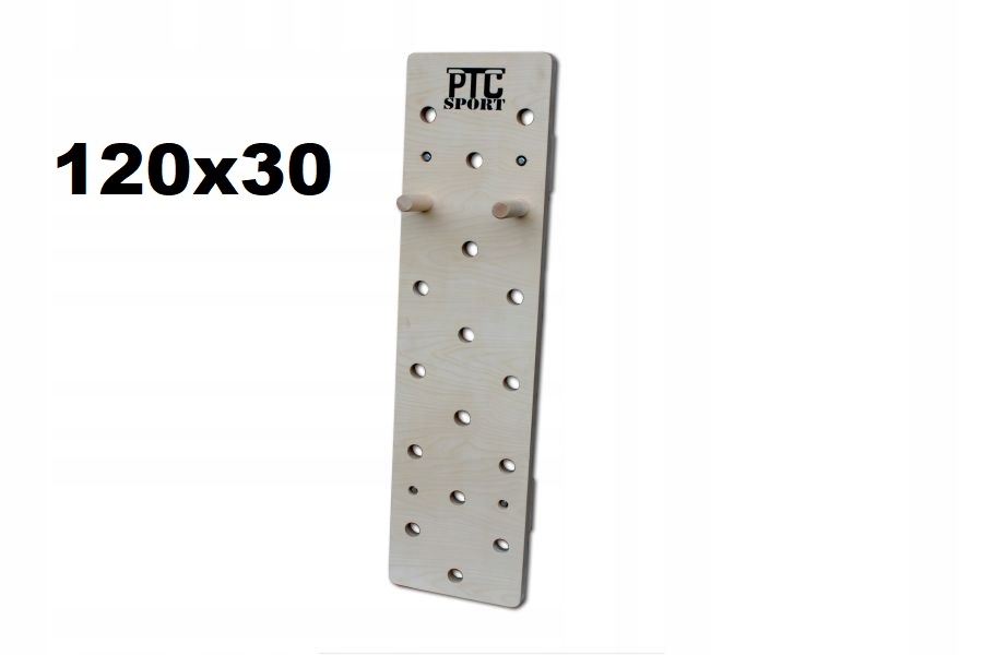 Lezecká deska Peg board 120x30 Pegboard