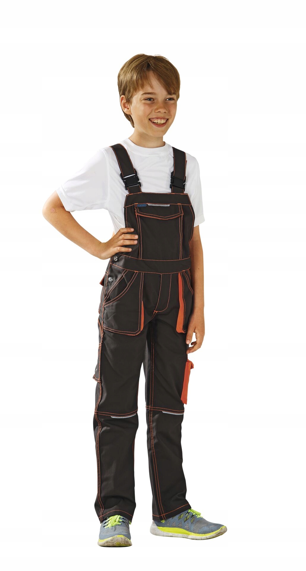 Spodnie ogrodniczki robocze Planam Junior r158/164
