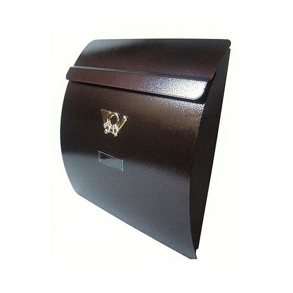 Poštová Schránka Na Stenu, Vonkajšia, Kovová, Medená Meď