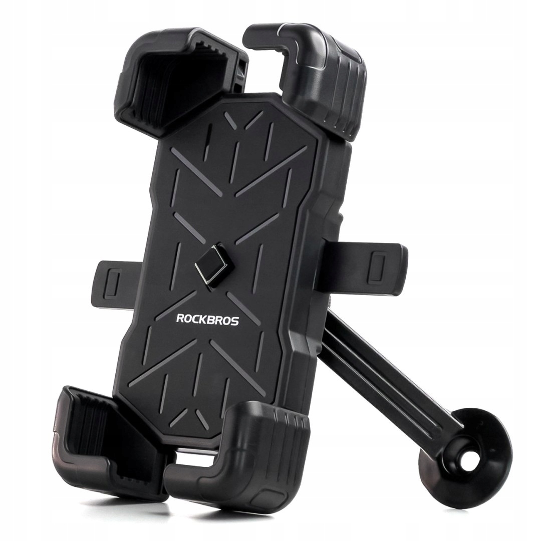 Uchwyt na telefon Rockbros 25210030007 do motocyklu czarny