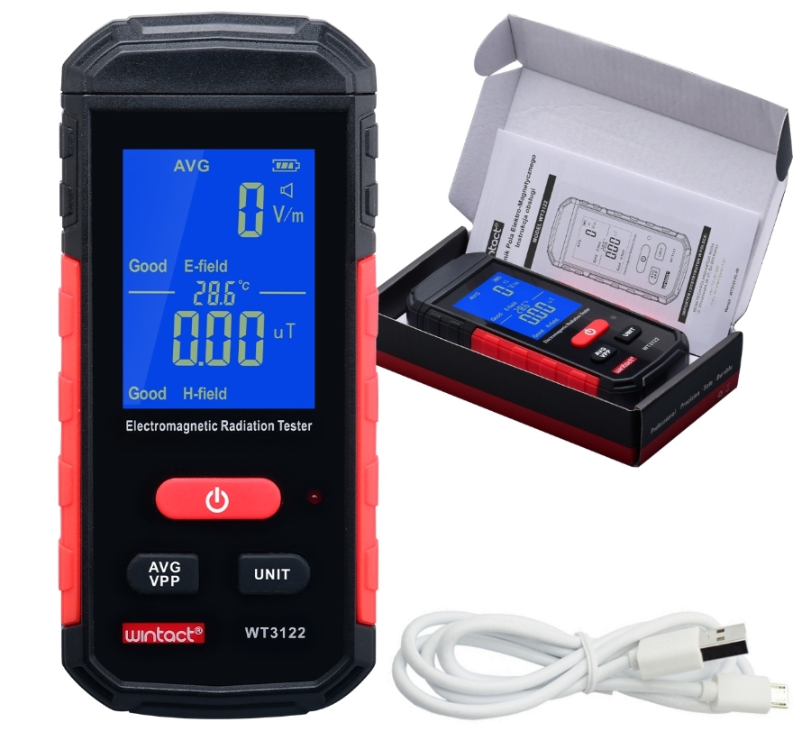 Měřič Elektromagnetického Pole Pem Tester Vln