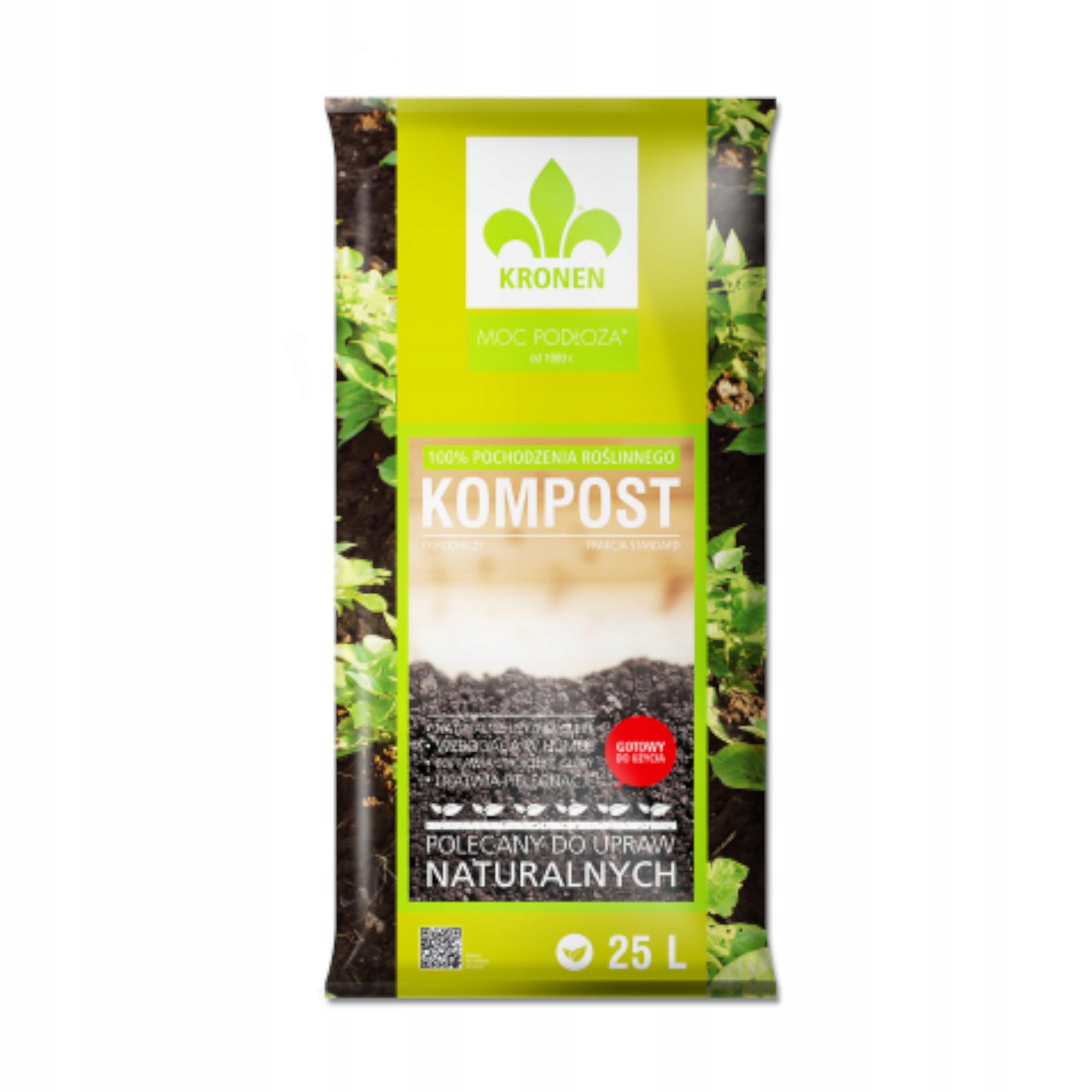 

Kompost Kronen 7,5-9,0 pH 25 l