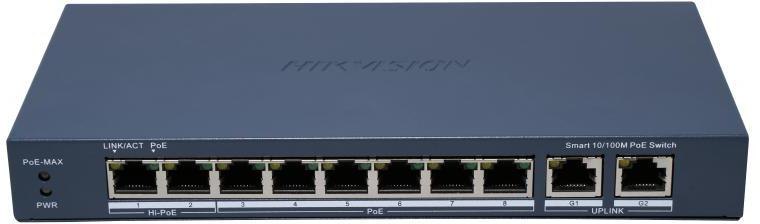 Switch Hikvision DS-3E1310HP-EI(B)