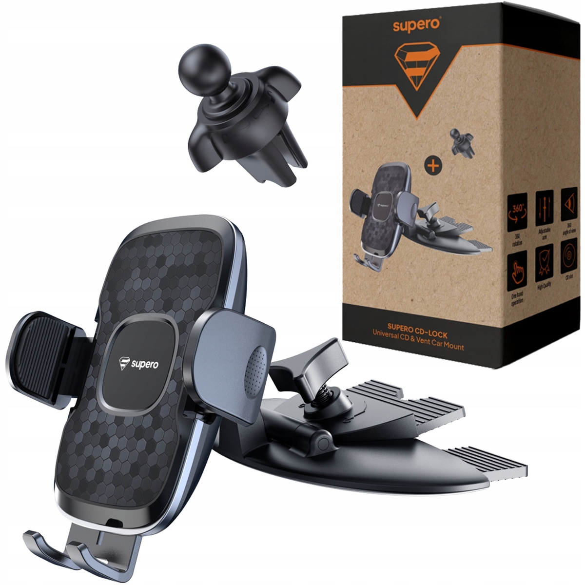 Uchwyt Do Na Slotu CD Samochodu Na Telefon Samochodwy Do Telefonu Do Kratki