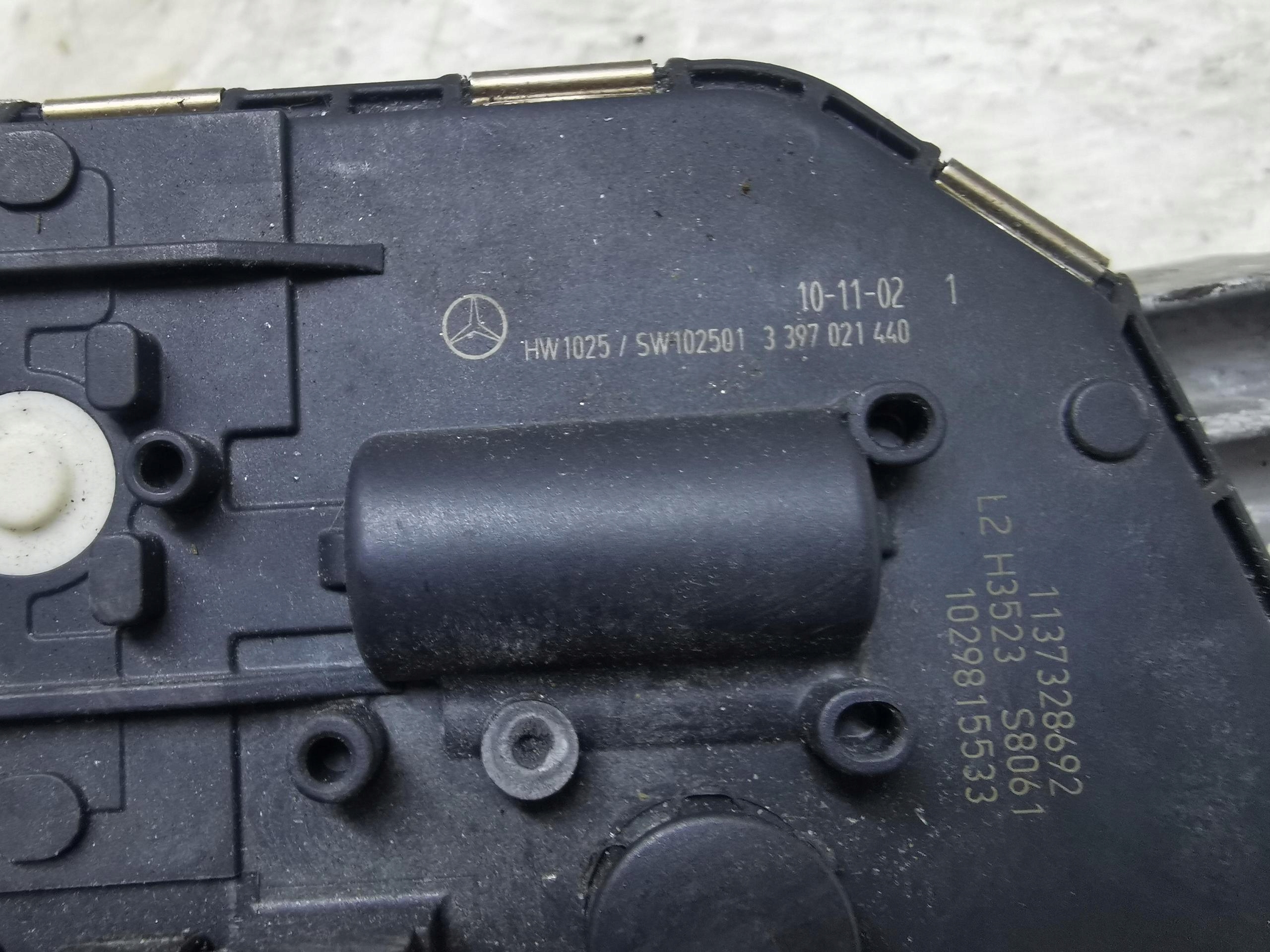 wiper mechanism front MERCEDES W207 EU