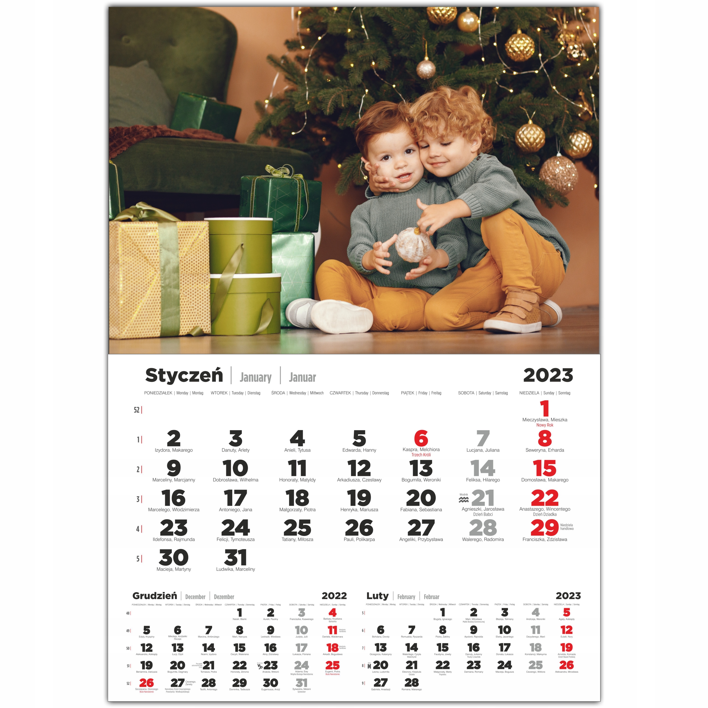 

Fotokalendarz Magnetyczny 2023 Twoje zdjęcie foto