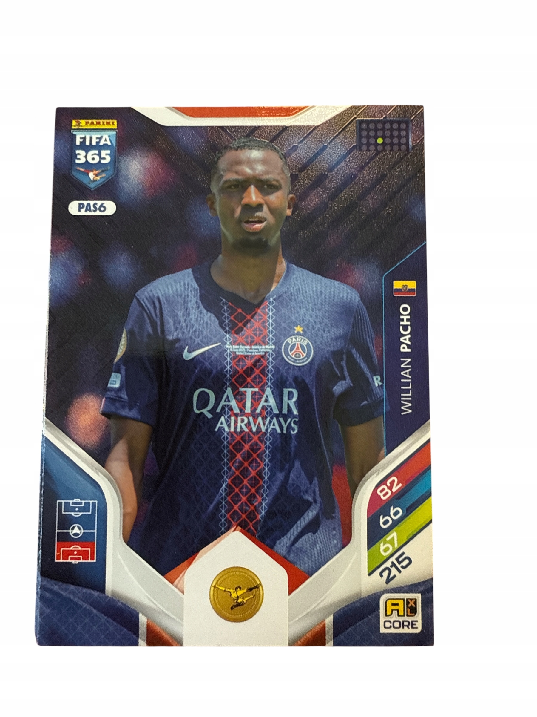 Fifa 365 2026 Adrenalyn XL Panini Paris PAS6 Pacho
