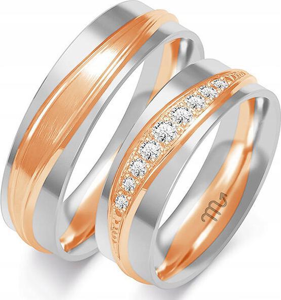 Zlatý snubní prsten 14K 585 s gravírováním vel. 8 9 10 gravírování dámský pánský