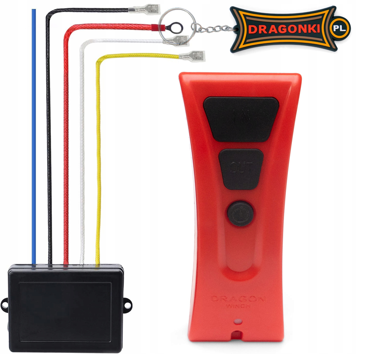 Bezdrátové Dálkové Ovládání Navijáku 12V 24V, rádiové ovládání navijáku baterie I