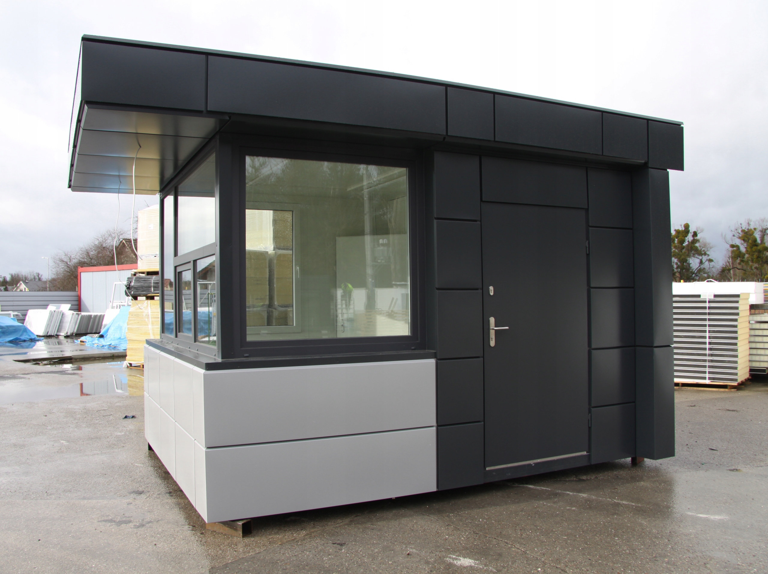 Stróżówka portiernia kiosk z WC 12m2 Rodzaj stróżówka