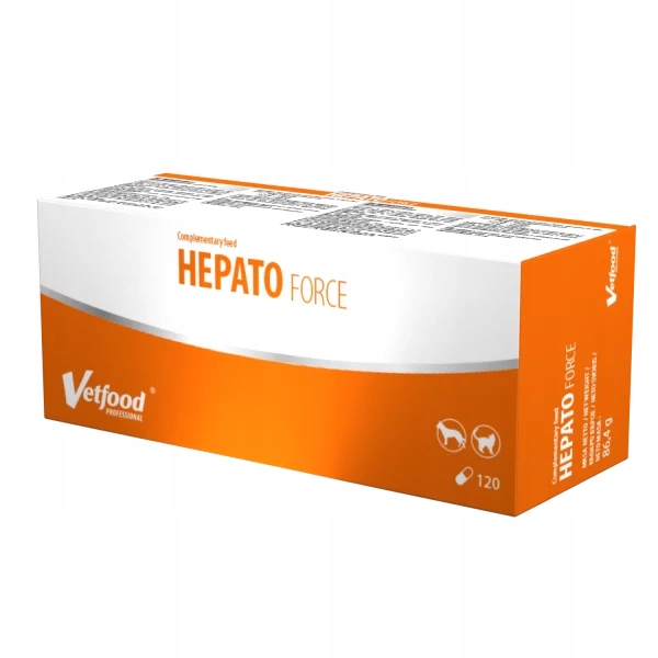 Vetfood Hepatoforce 120 kaps.