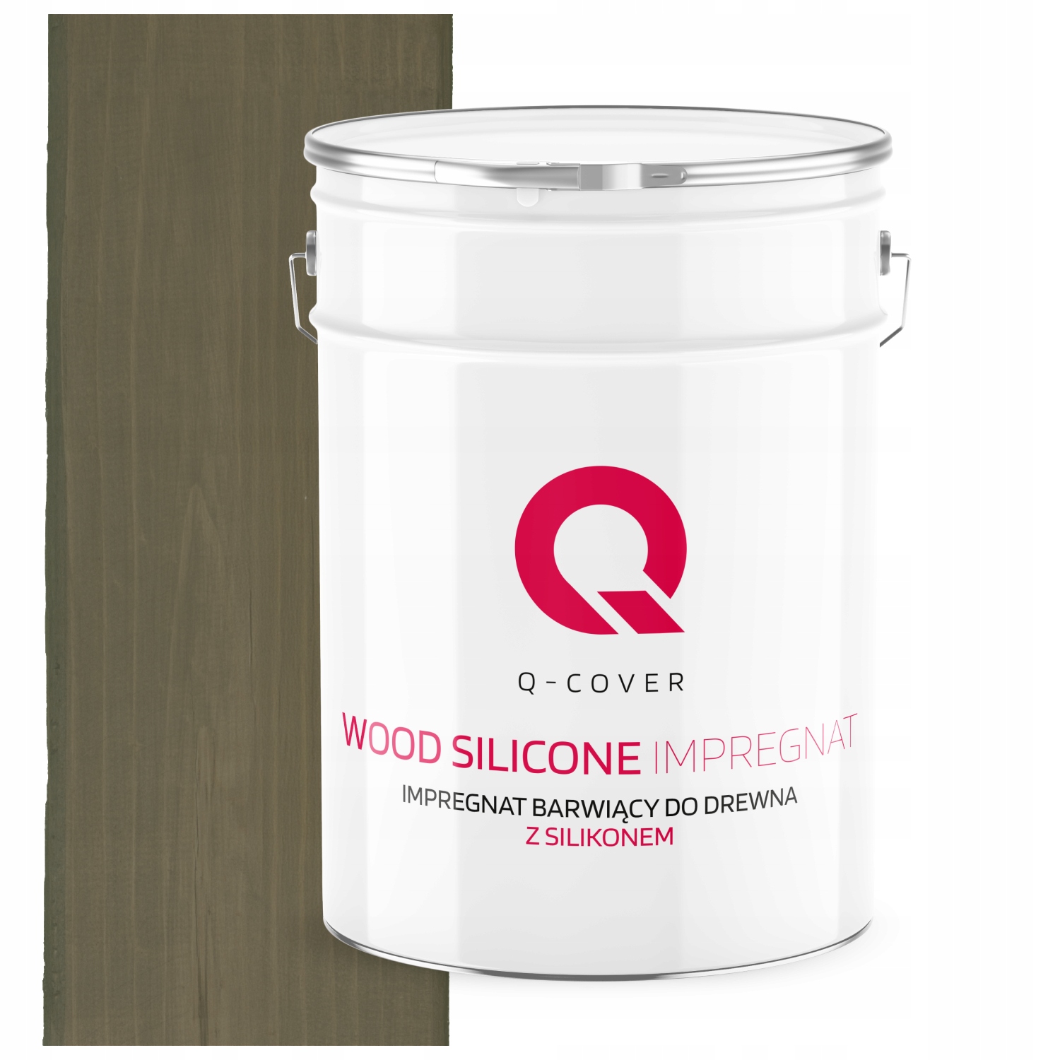 Impregnace Na Dřevo Extra Barva Se Silikonem Chron Barvy Šedá A Hnědá 10 L