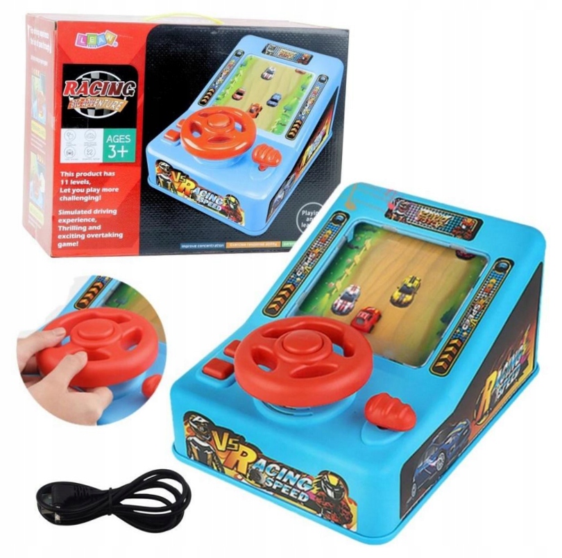 Interaktywny symulator jazdy kierownica