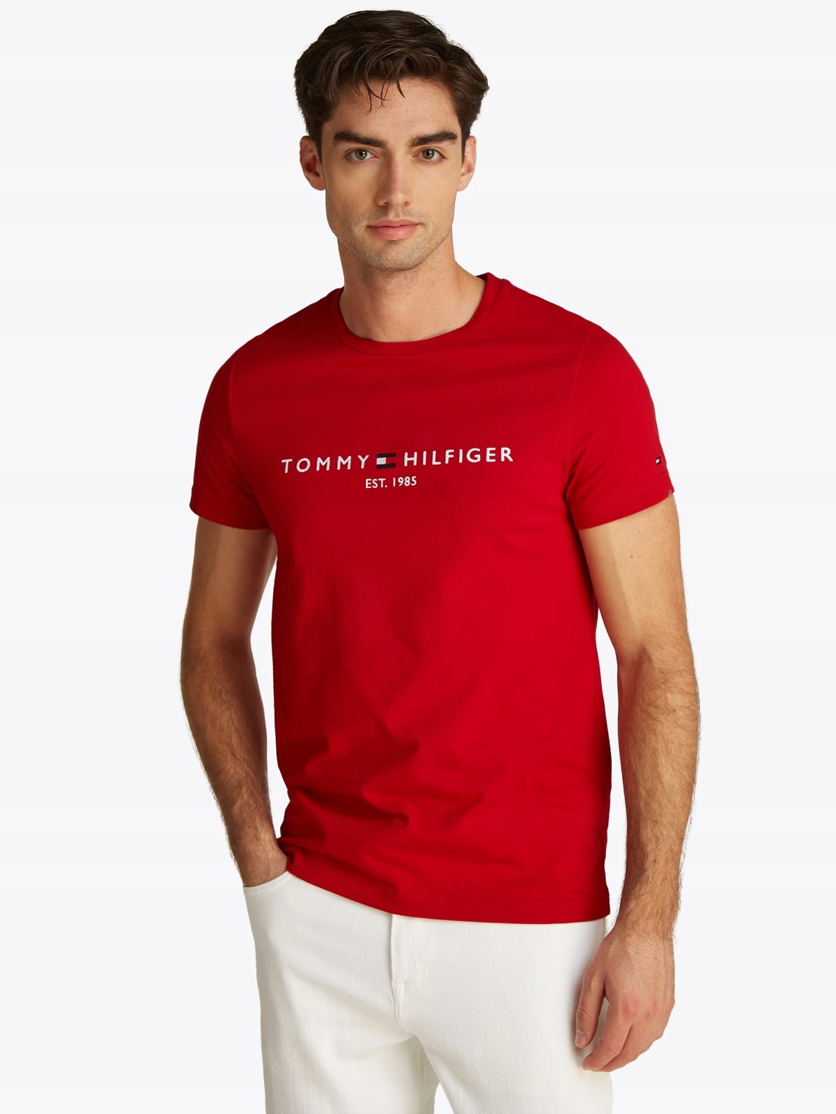 Pánské triko Tommy Hilfiger Tommy Logo Tee