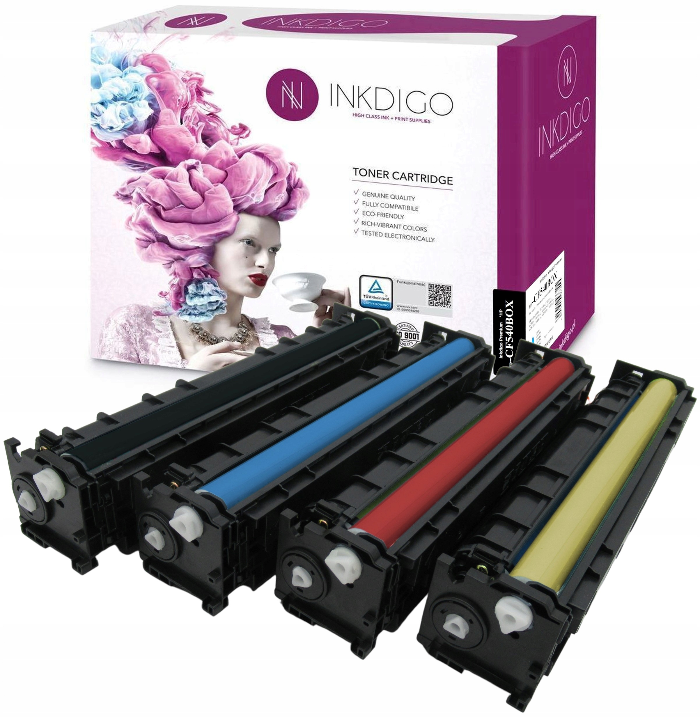 4x TONER do DRUKARKI HP COLOR LASERJET PRO MFP M281FDW M280nw