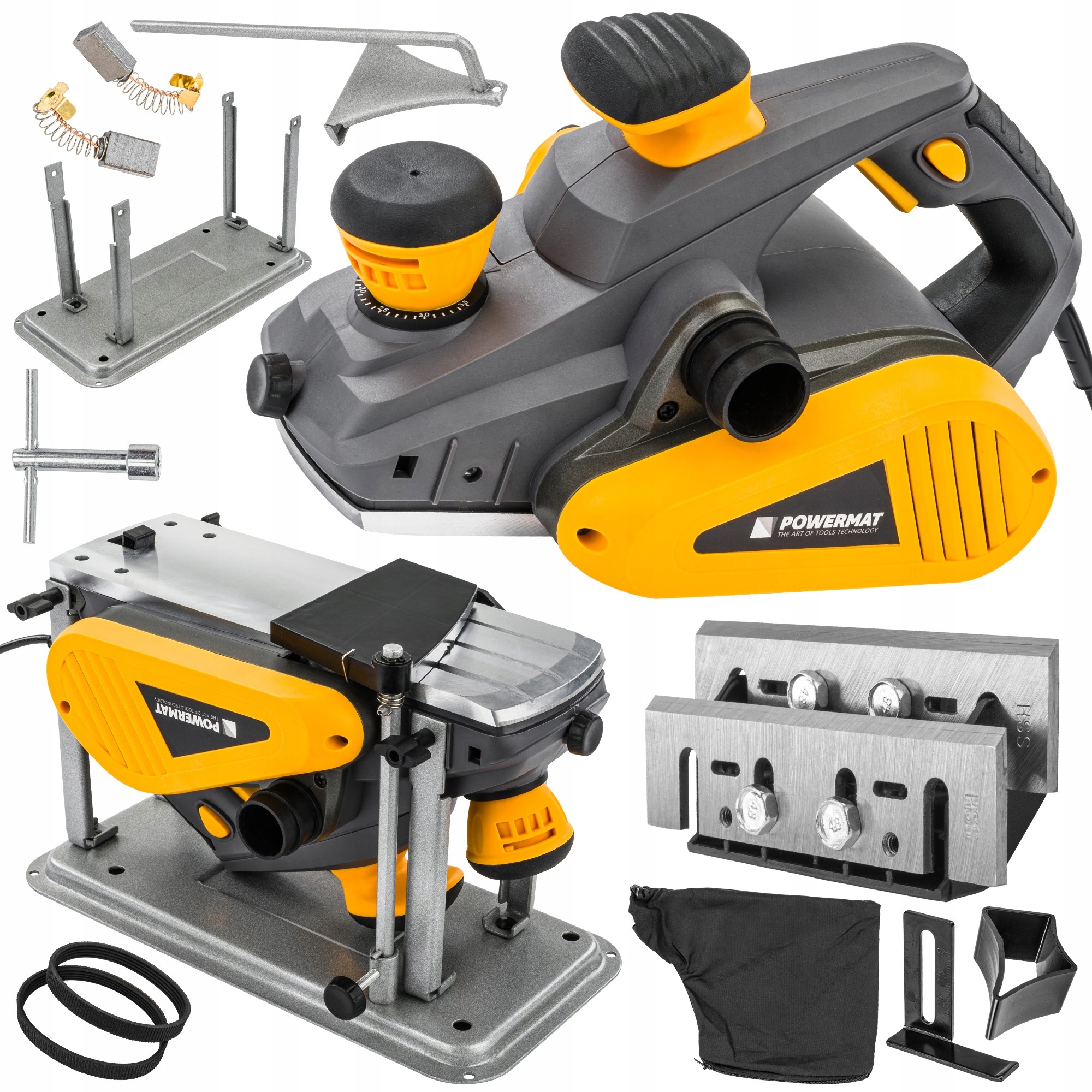 Elektrický Hoblík Na Dřevo Heblarka 2000W Truhlářský Hoblík Nože