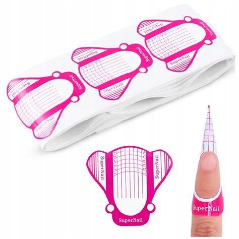 Szablon Formy Do Przedłużania Paznokci Manicure Żelu Akrylu Summer 100 szt. Marka Maxim