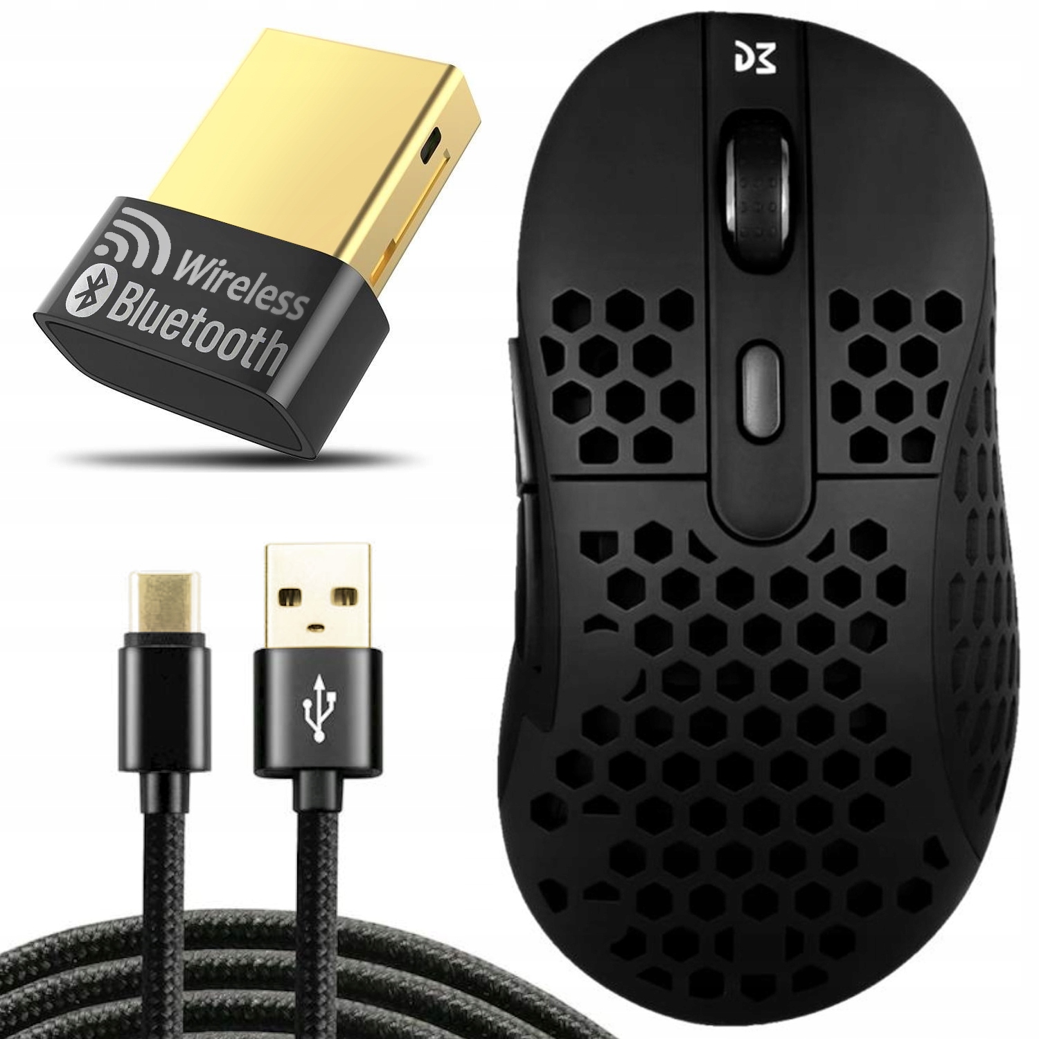 Dreammachines DM6 Holey Trio Gaming Bt Usb Myš