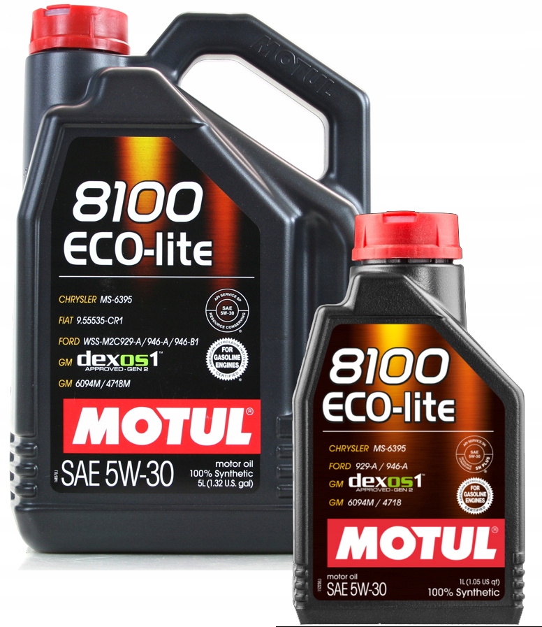 Motorový Olej Motul 8100 Eco Lite 5W30 Api Sn/cf 6L