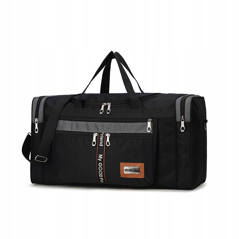 Torba Podróżna czarny 70x26x33cm