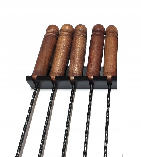 Kije na ognisko widełki na kiełbasę 100cm +WIESZAK Kod producenta 12