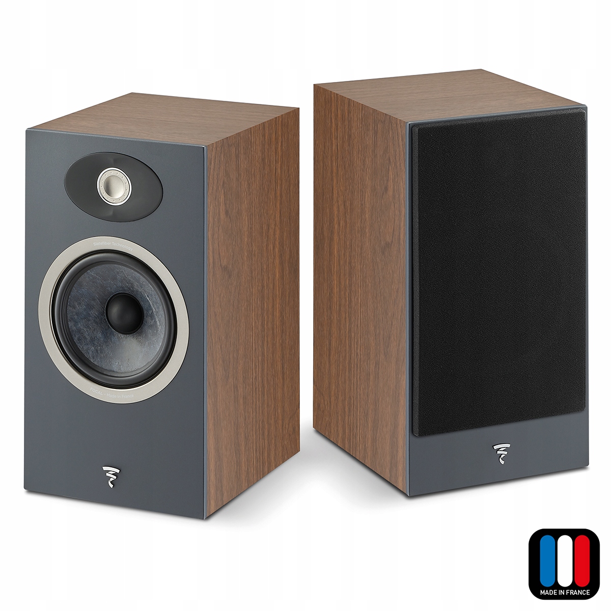FOCAL THEVA N°1 KOLUMNY PODSTAWKOWE DARK WOOD