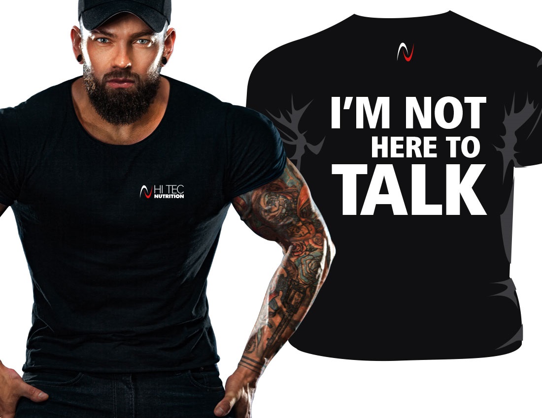 

Hi Tec IM Not Here To Talk Czarny Męski Siłownia M