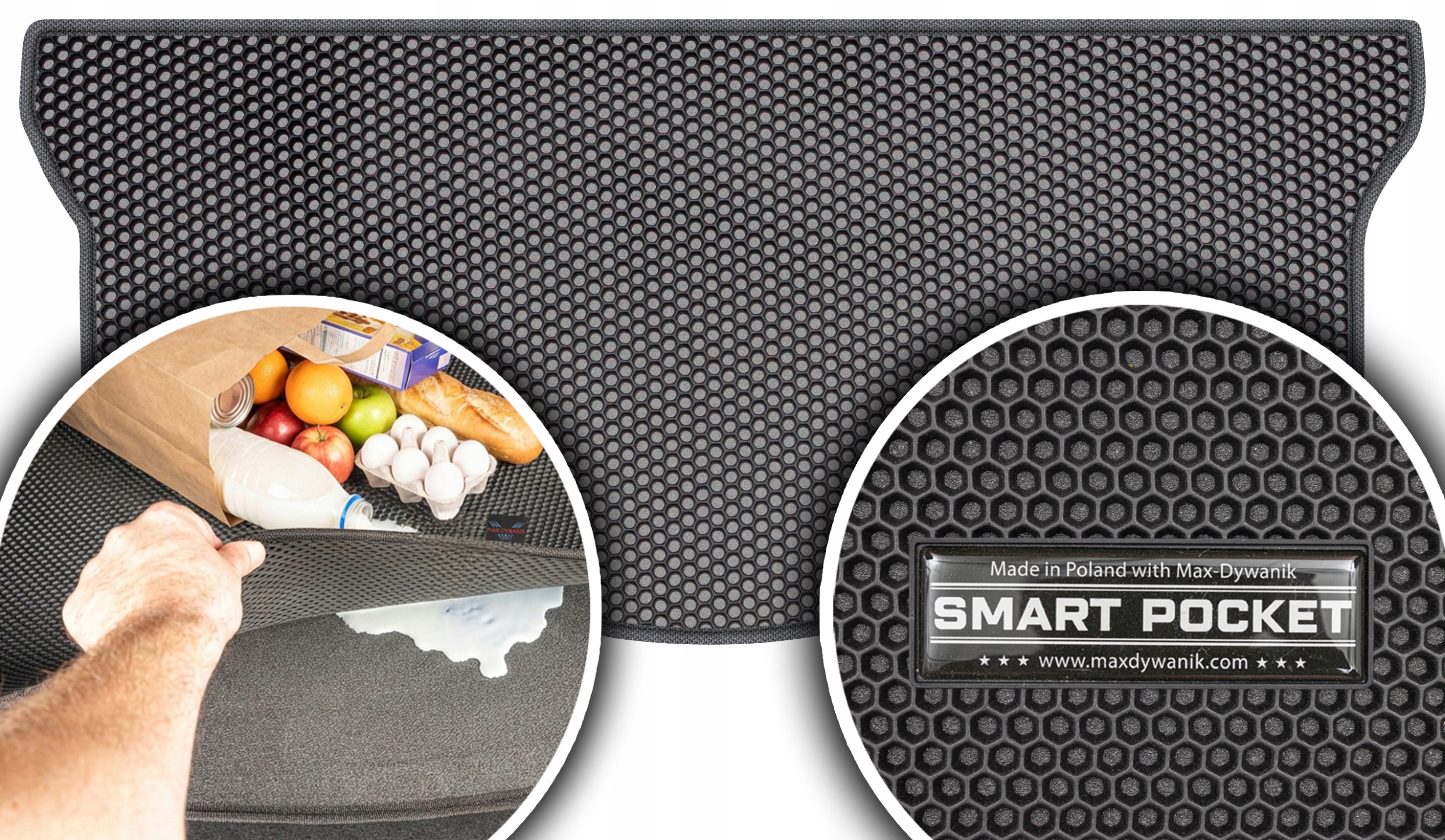 Citroen C1 II Hatchback 2014-2022 Vložka do zavazadlového prostoru Eva Smart Pocket