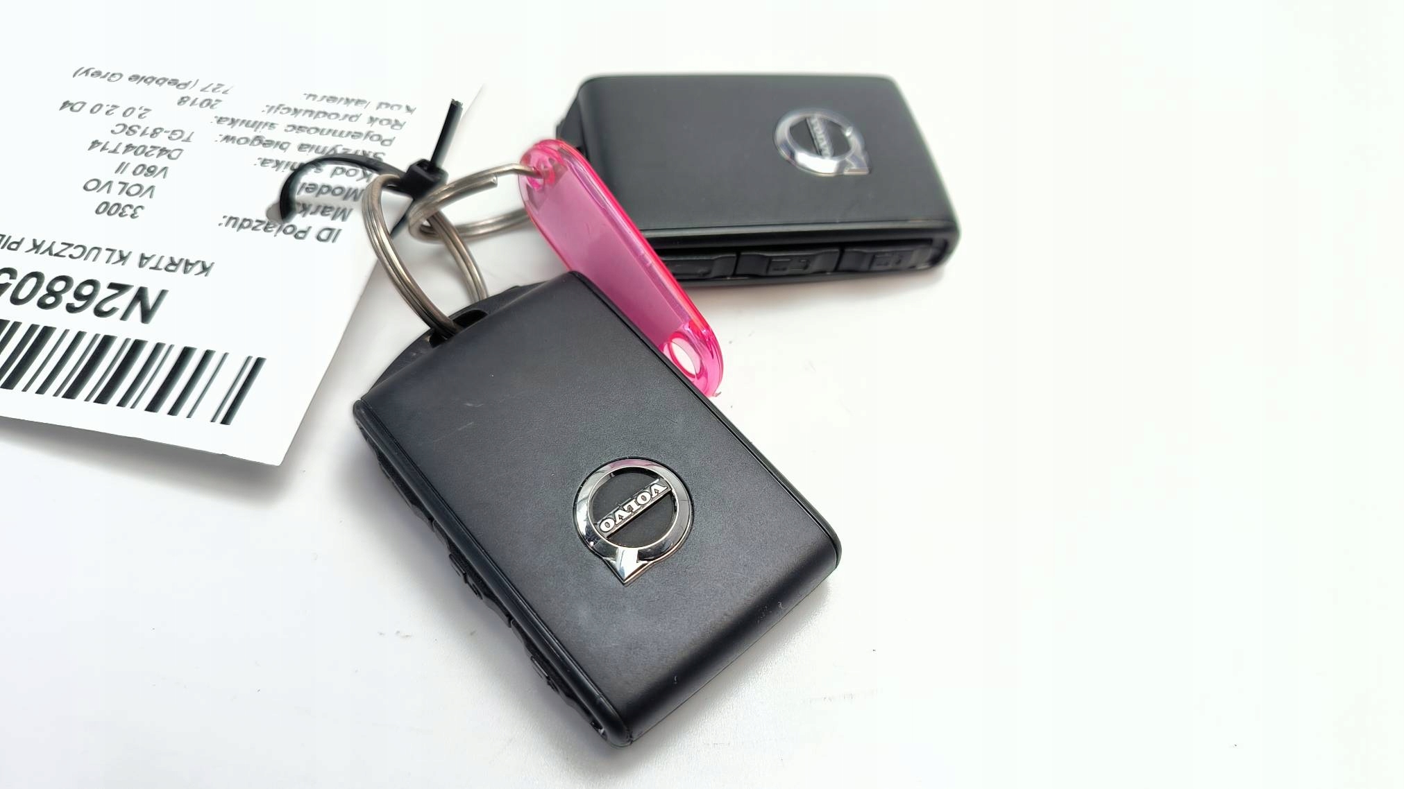 KARTA key PILOT VOLVO V60 II