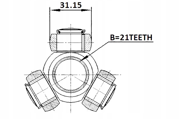 FEBEST TRIPOID Producent części Febest