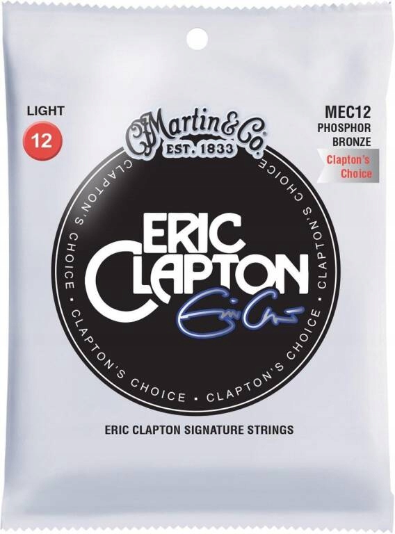 

Martin MEC12 Clapton Struny Do Gitary Akustycznej