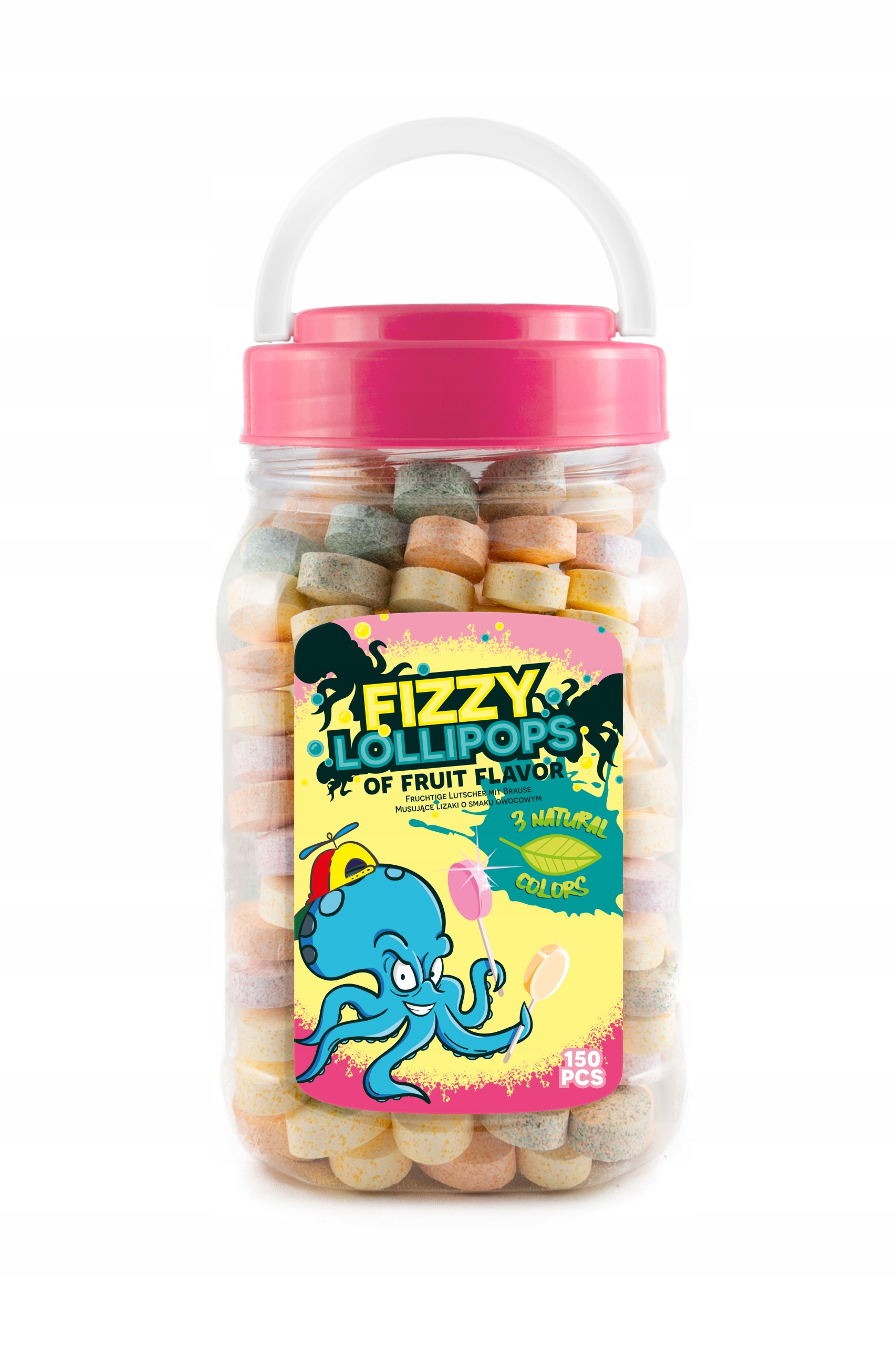 Levně Lízátka pudrová 150 ks slzička