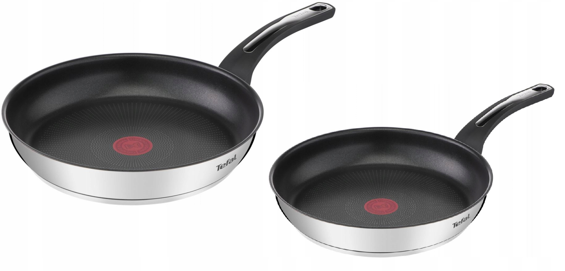 Zestaw PATELNi nieprzywierajacych Patelnia Tefal 28/24 CM Emotion Indukcja