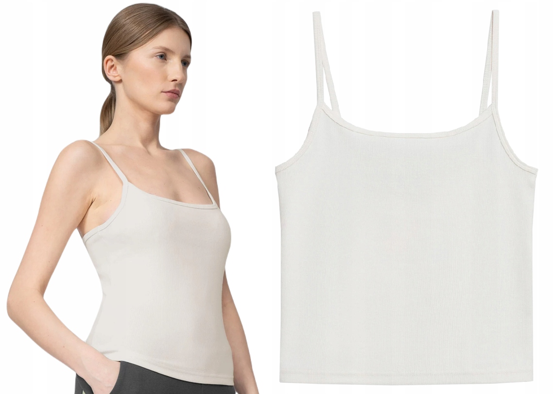 

4F Koszulka Damska T-shirt Na Co Dzień Top r.S