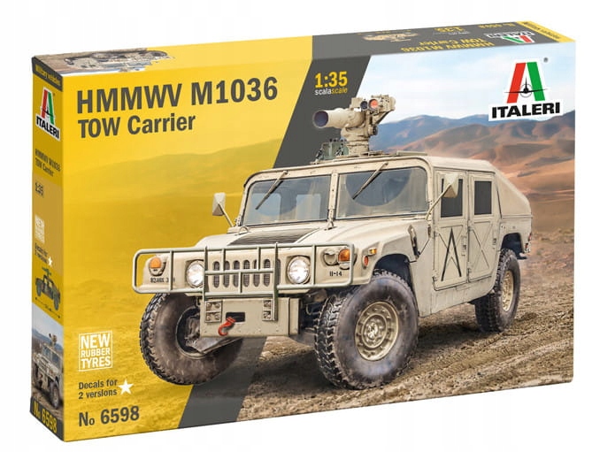 Italeri 6598 1/35 Hmmwv M1036 Tow Carrier
