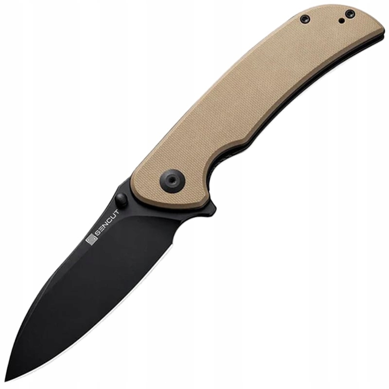 Nůž s klipem Edc Sencut Borzam Tan