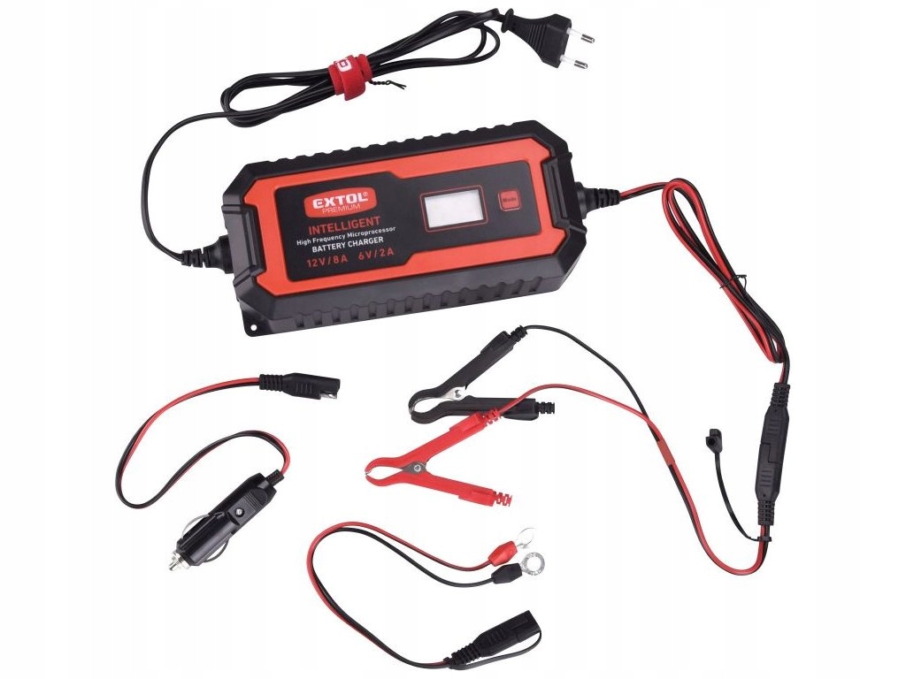 Autonabíjačka 9stupňová, riadená mikroprocesorom, 12V/6V, 8A 8897303