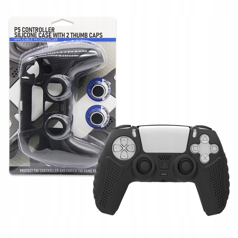 IRIS Etui silikonowe na pad PS5 + 2 nakładki