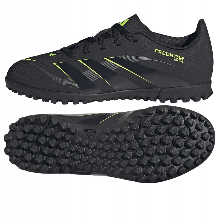 Adidas Buty Predator Club Tf J Black/green/grey