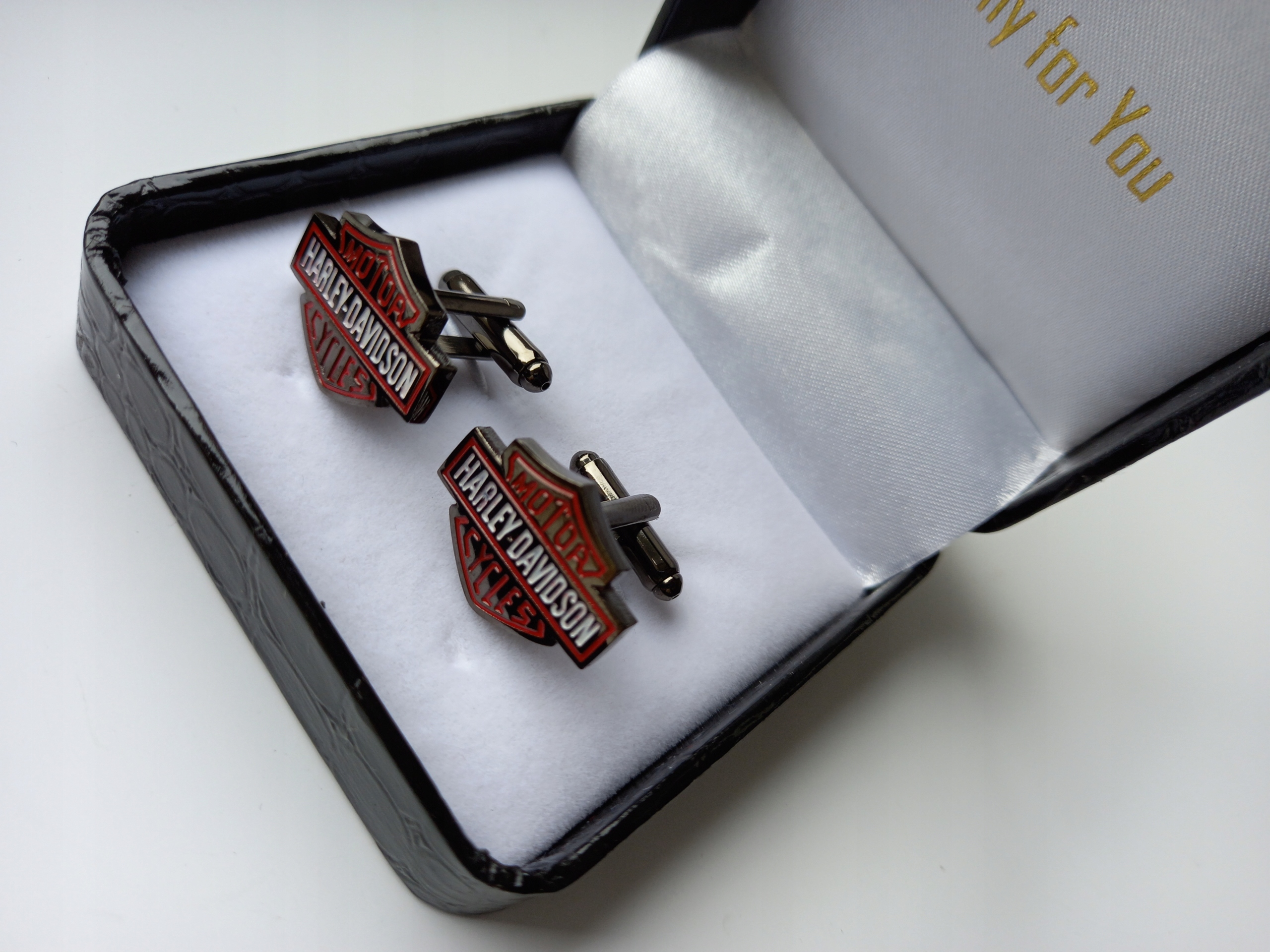 Harley Davidson Motorcycles spinki do koszuli