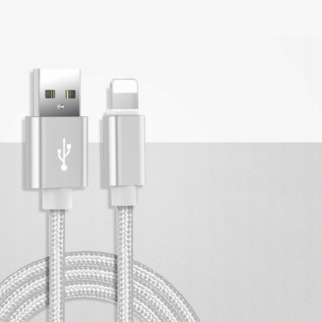 USB kabelis LIGHTNING iPad iPhone 6 7 8 9 X 11 1.5m Ražotāja kods Uzlādes kabelis iPhone iPod Quick Charge 3.0