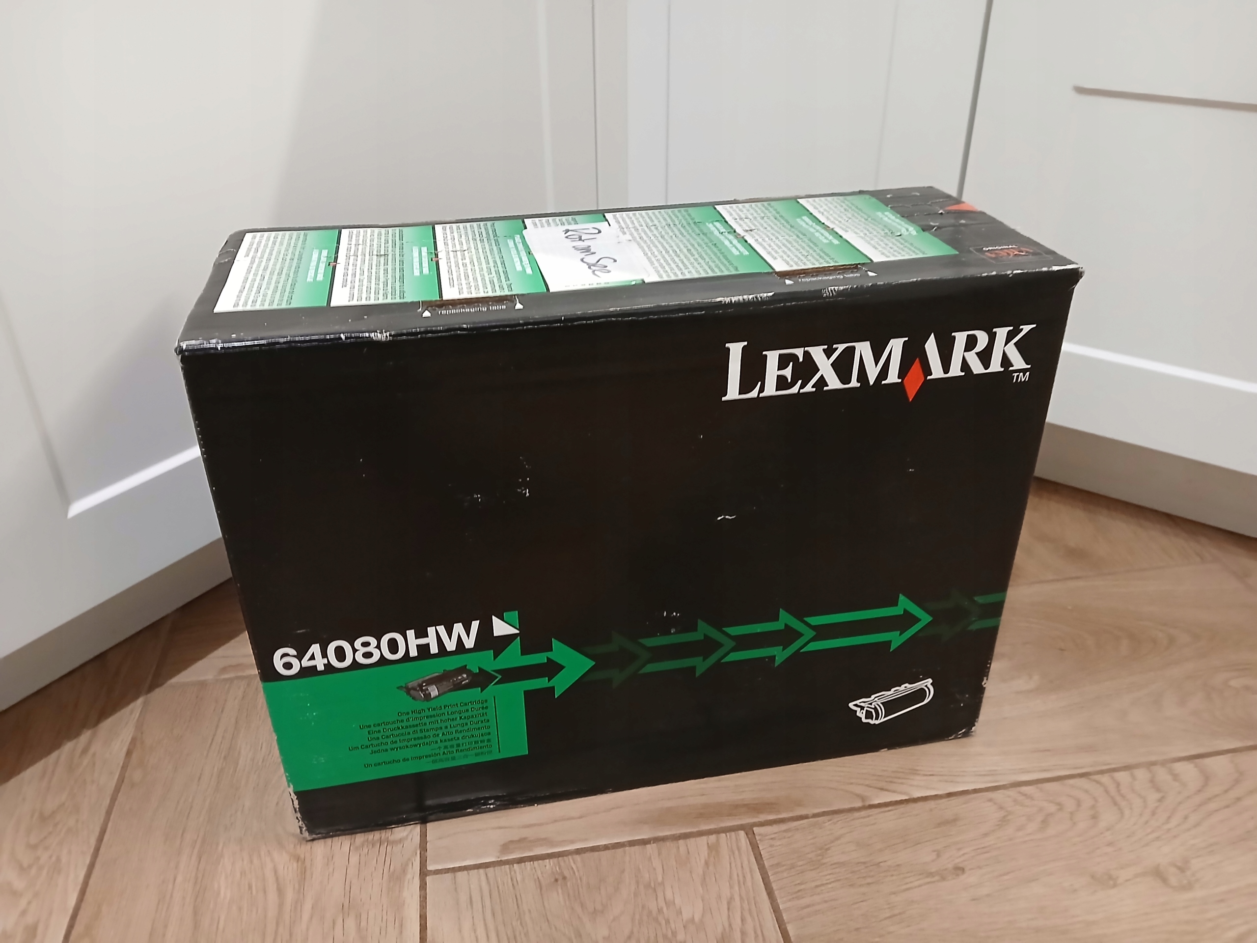 Toner Lexmark 64080HW černý (black) Originál