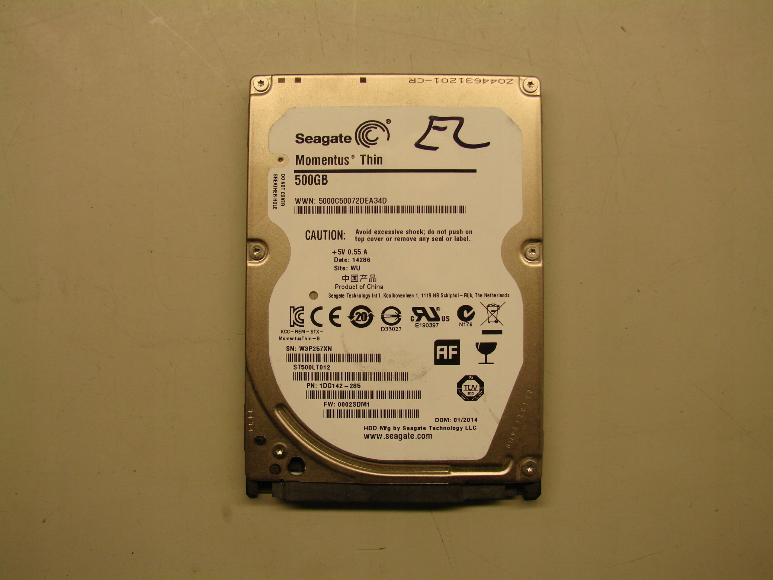 ELEKTRONIKA DO DYSKU SEAGATE ST500LT012