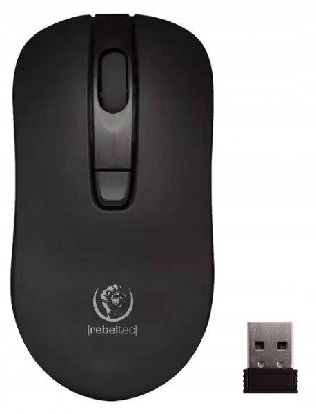 Mysz bezprzewodowa Rebeltec Star black 800/1000/1600 Dpi