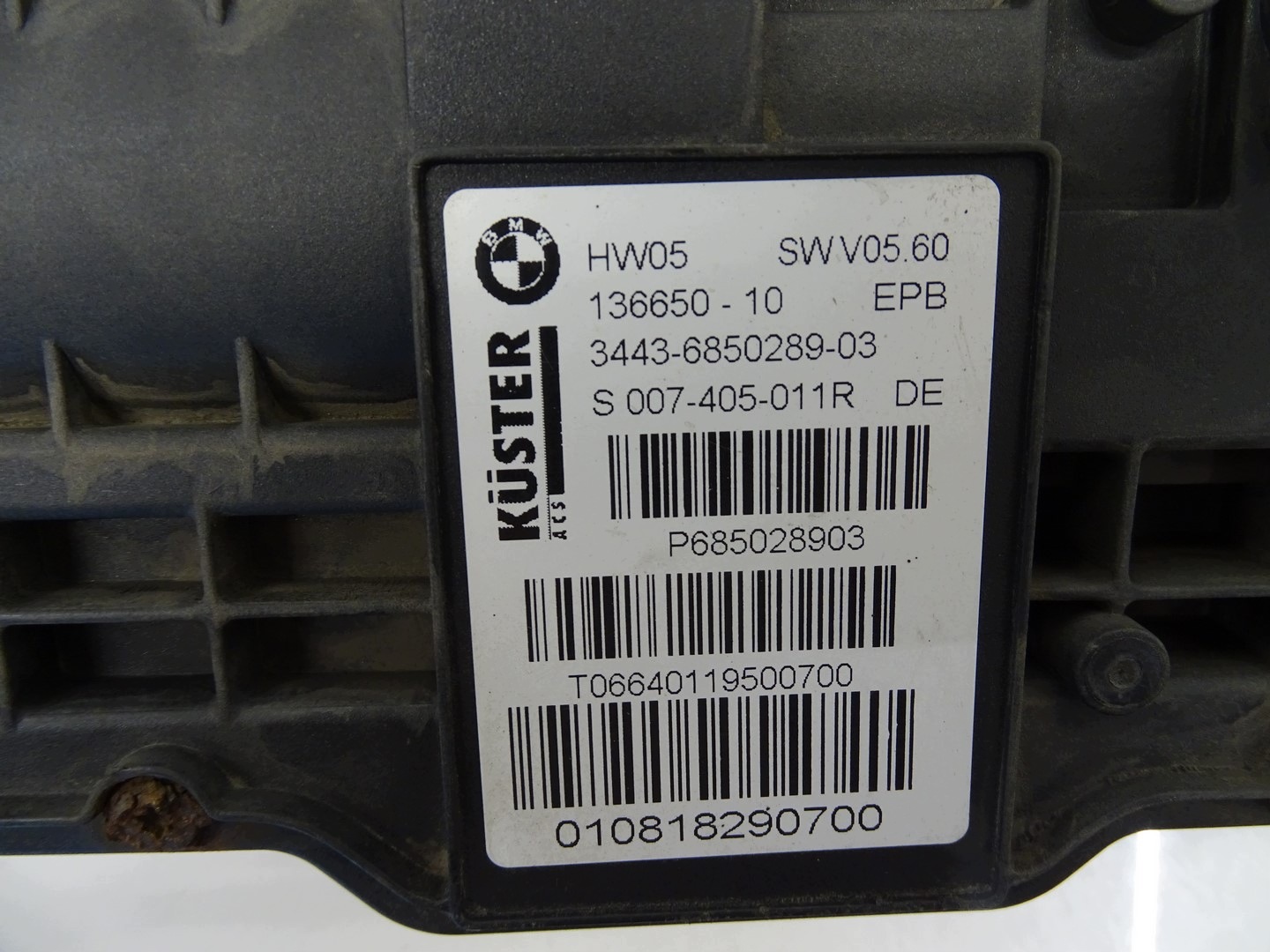 module unité de commande électronique uce frein électrique stationnement BMW X5 E70 6850289
