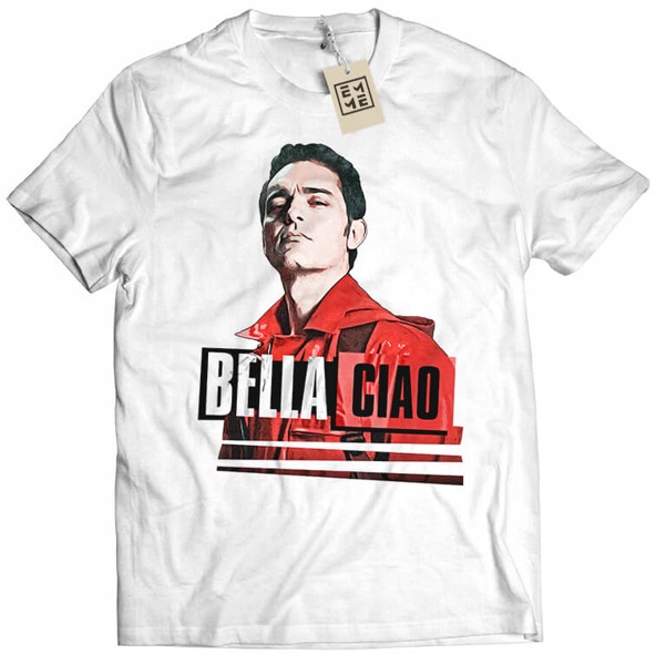 

Koszulka La Casa De Papel Berlin biała M