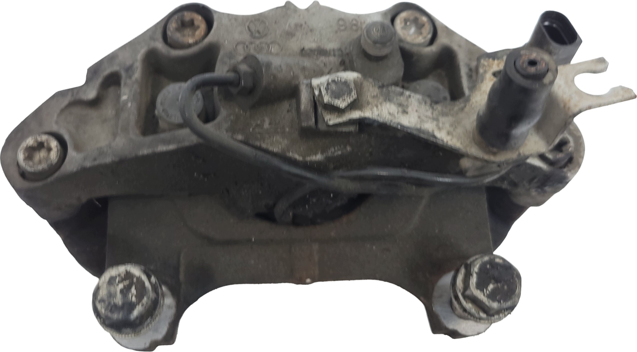 AUDI A6 C6 LIFT calipers front KOMPLET left right discs plates 347 MM